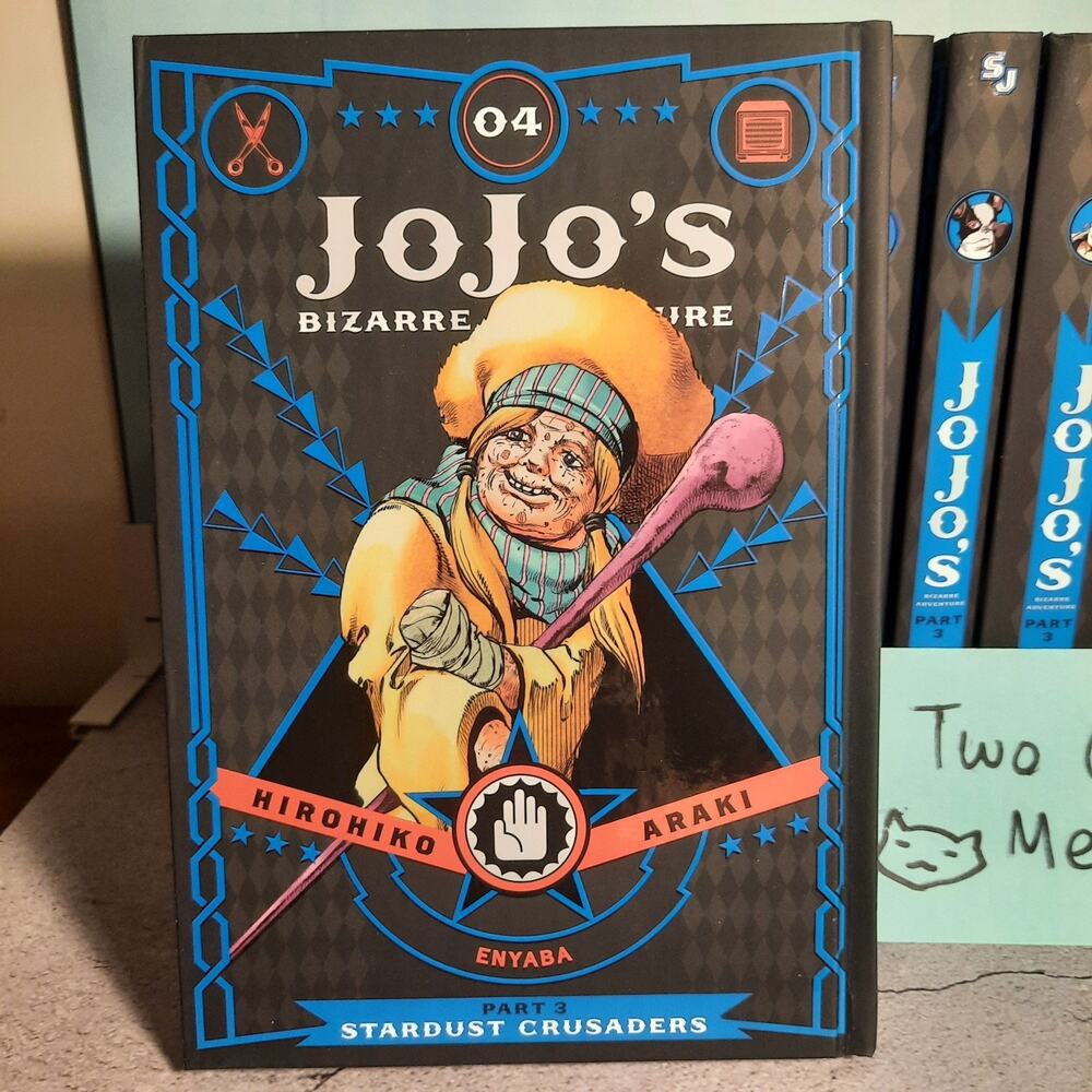 📚 Jojo's Bizarre Adventure Part 3 Vol. 4 Official English Manga 9781421591704